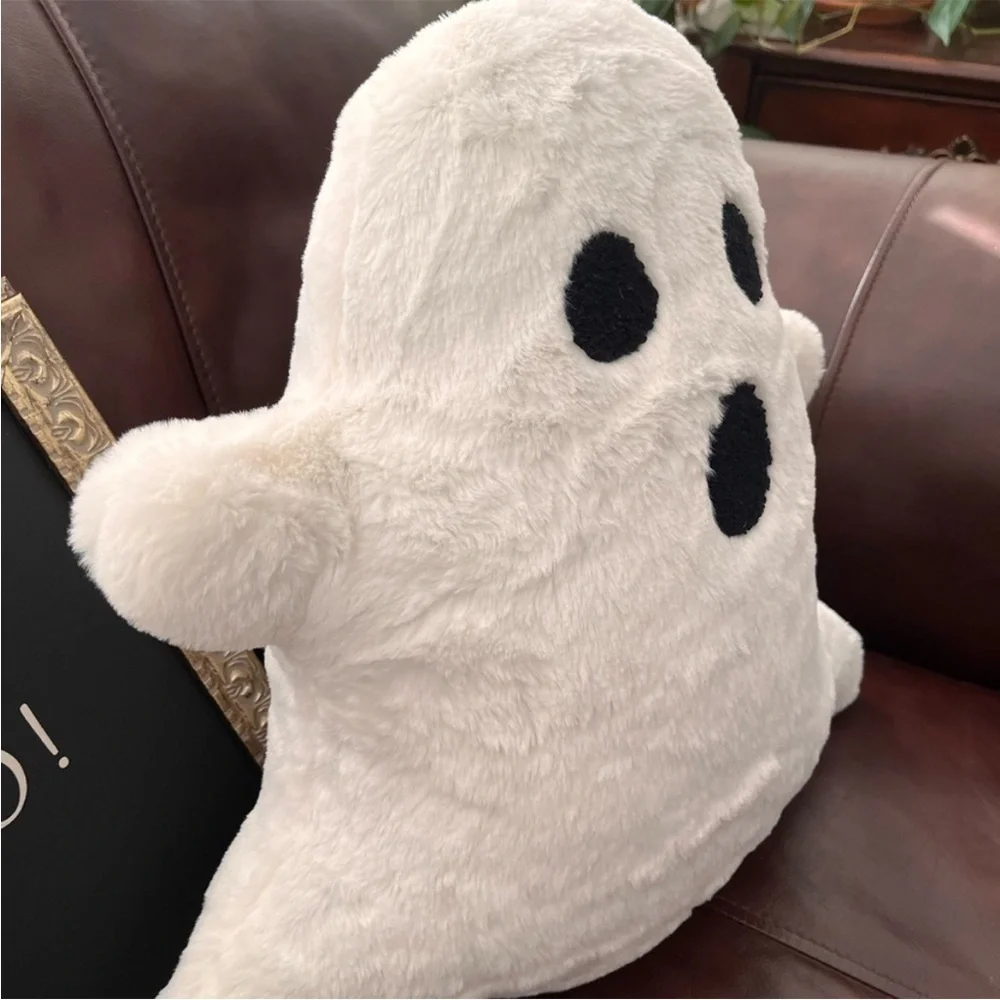 Ghost Pillow Soft Plush Spooky Halloween Decor Decoration